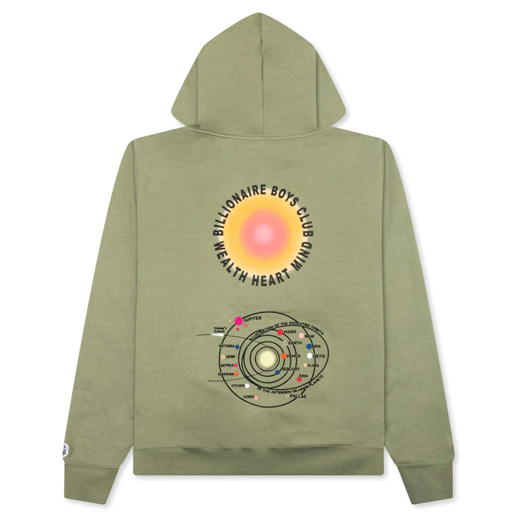 BB Align Hoodie Oil Green