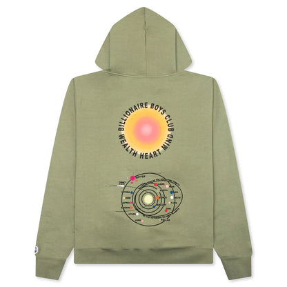 BB Align Hoodie Oil Green