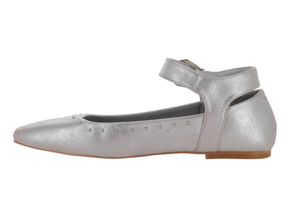 Zapatos Planos Senties Color Plata para Mujer