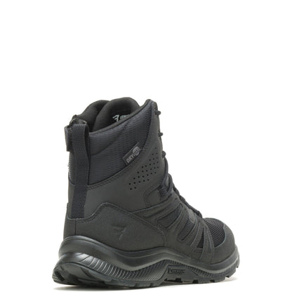 Bates Rallyforce Tall Zip E04170 Mens Black Leather Lace Up Tactical Boots