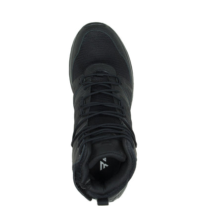 Bates Rallyforce Tall Zip E04170 Mens Black Leather Lace Up Tactical Boots