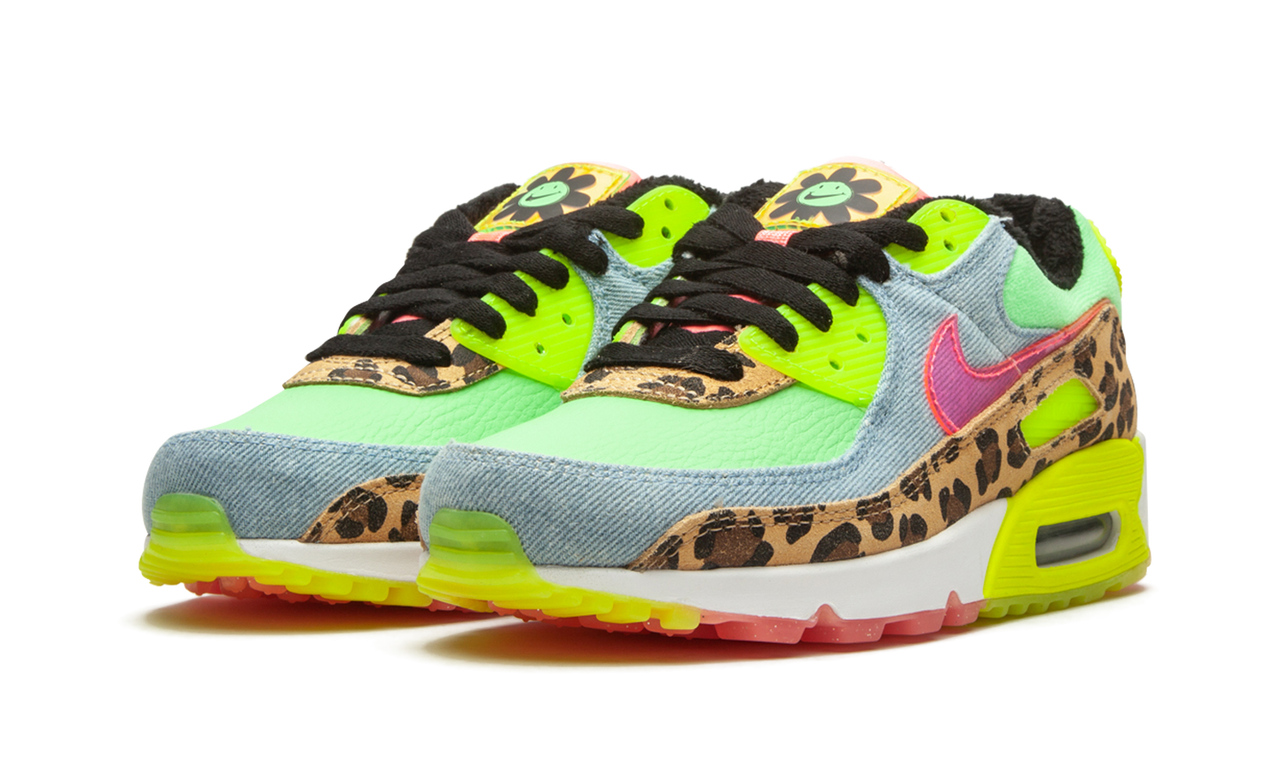 W Air Max 90 LX"Denim Leopard Print" CW3499 300