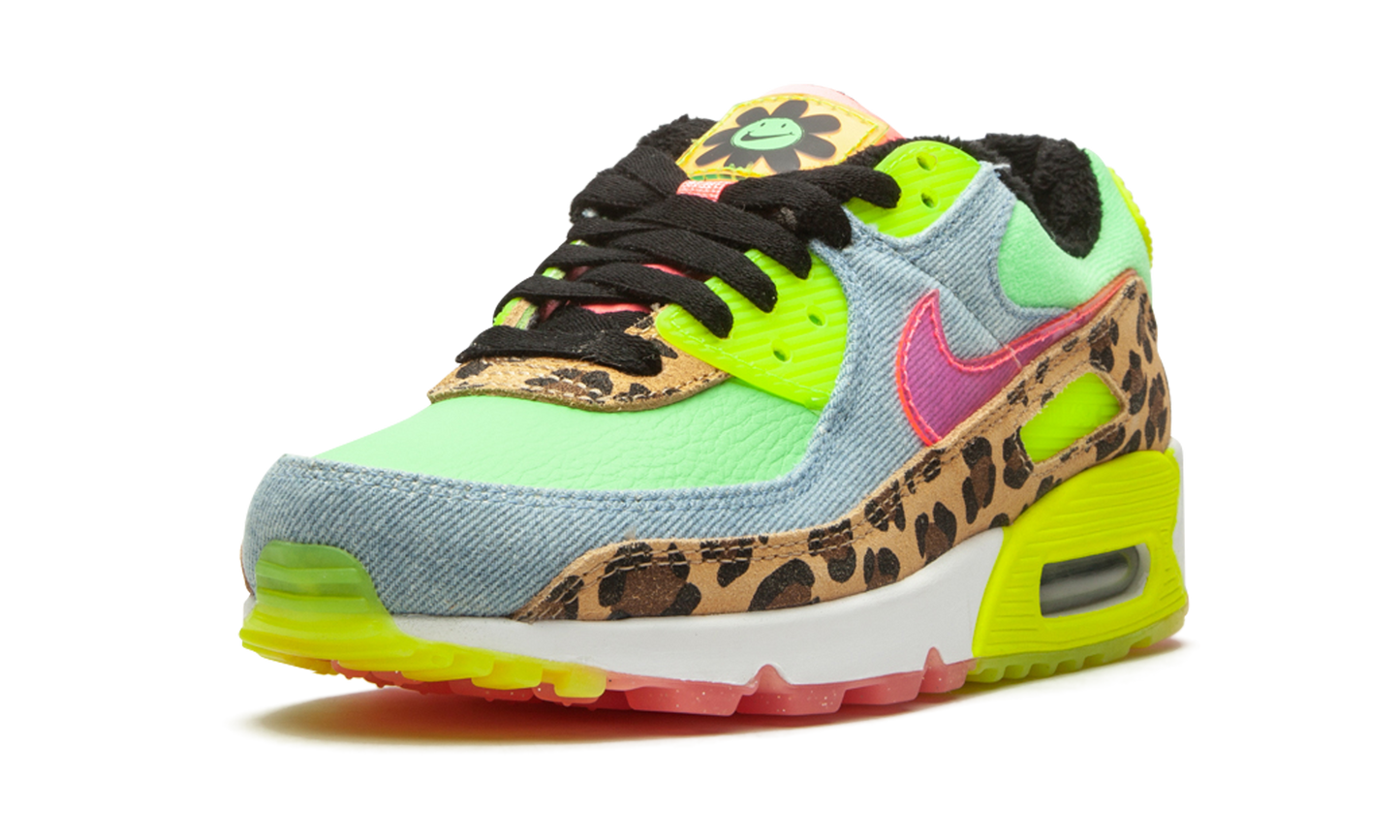 W Air Max 90 LX"Denim Leopard Print" CW3499 300