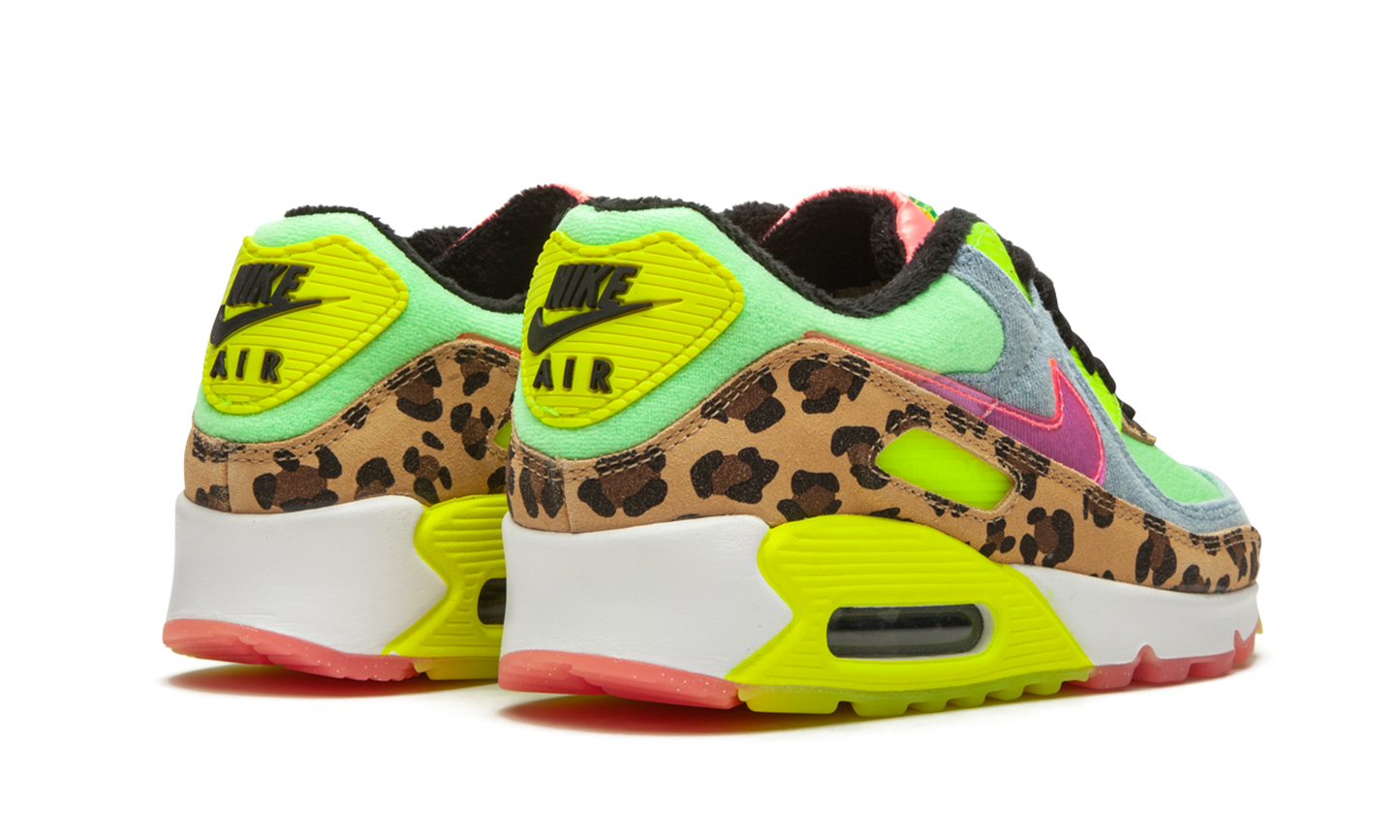 W Air Max 90 LX"Denim Leopard Print" CW3499 300