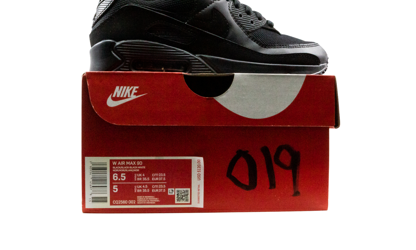 AIR MAX 90 WMNS"Triple Black" CQ2560 002