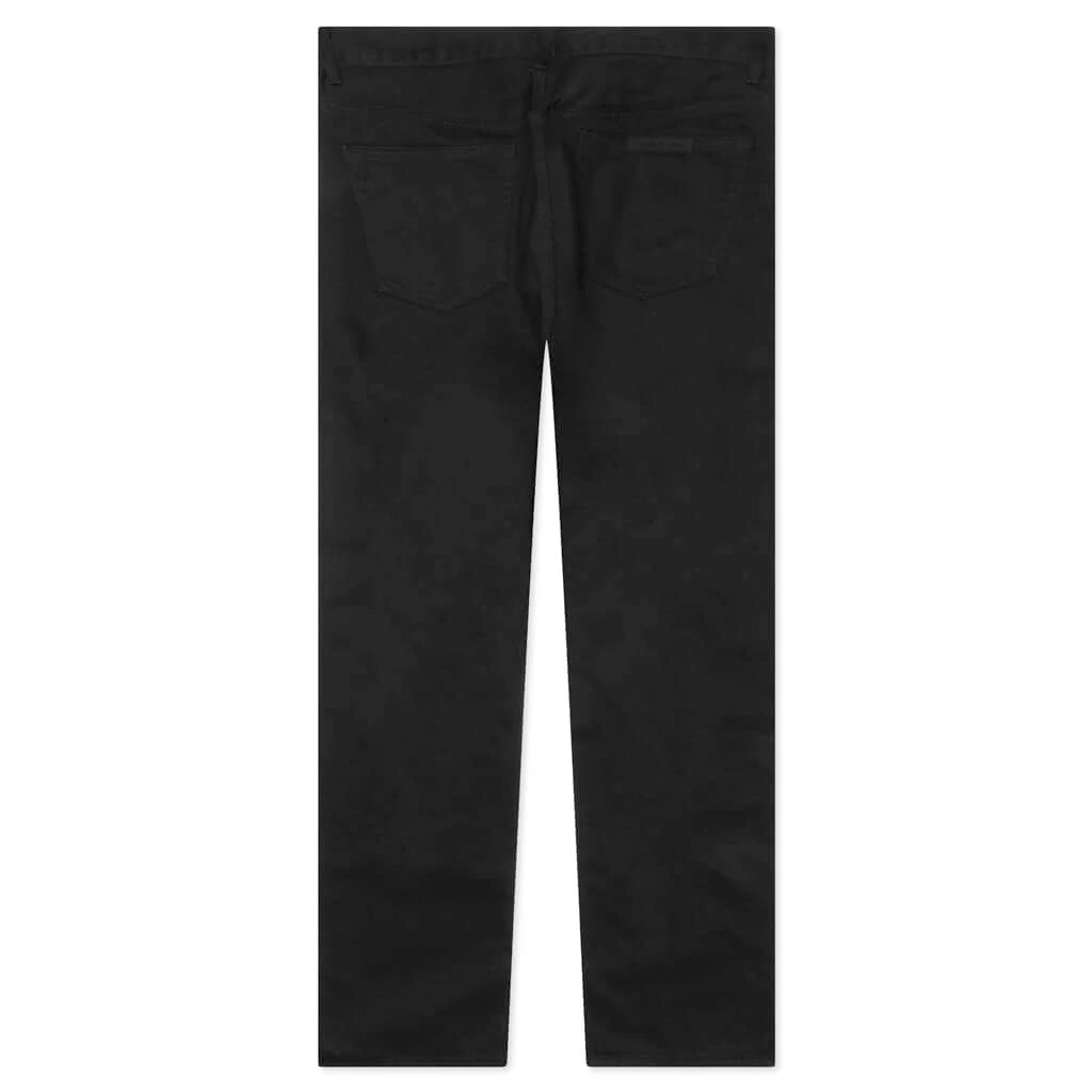 5 Pocket Jean Jet Black