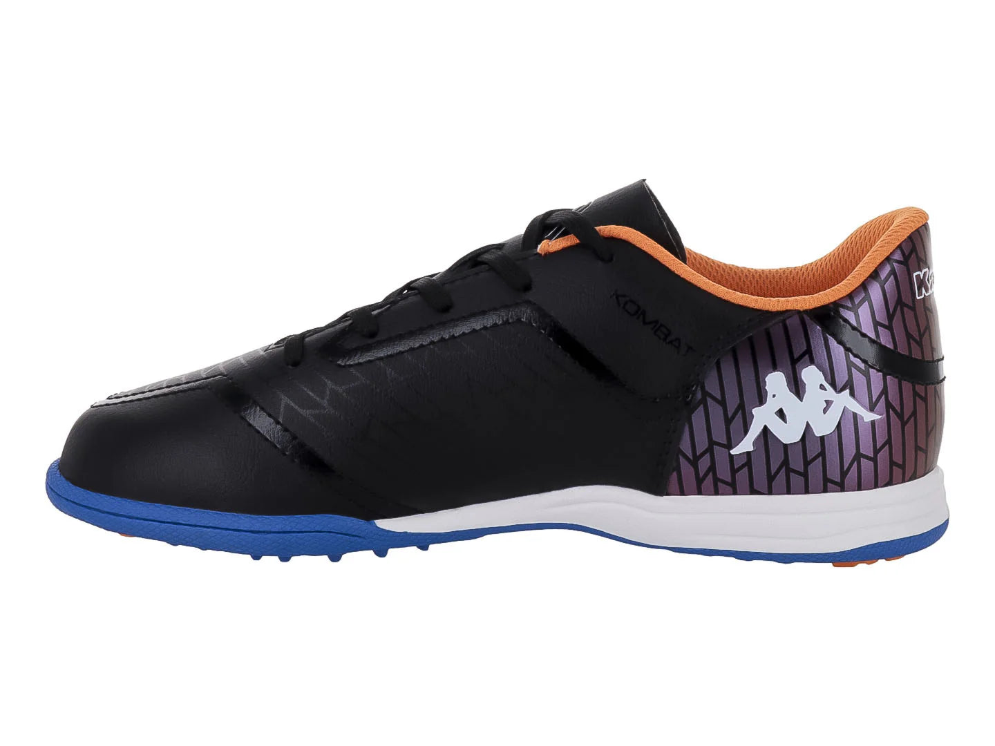 Tenis de Fútbol Kappa Negro Azul para Niño