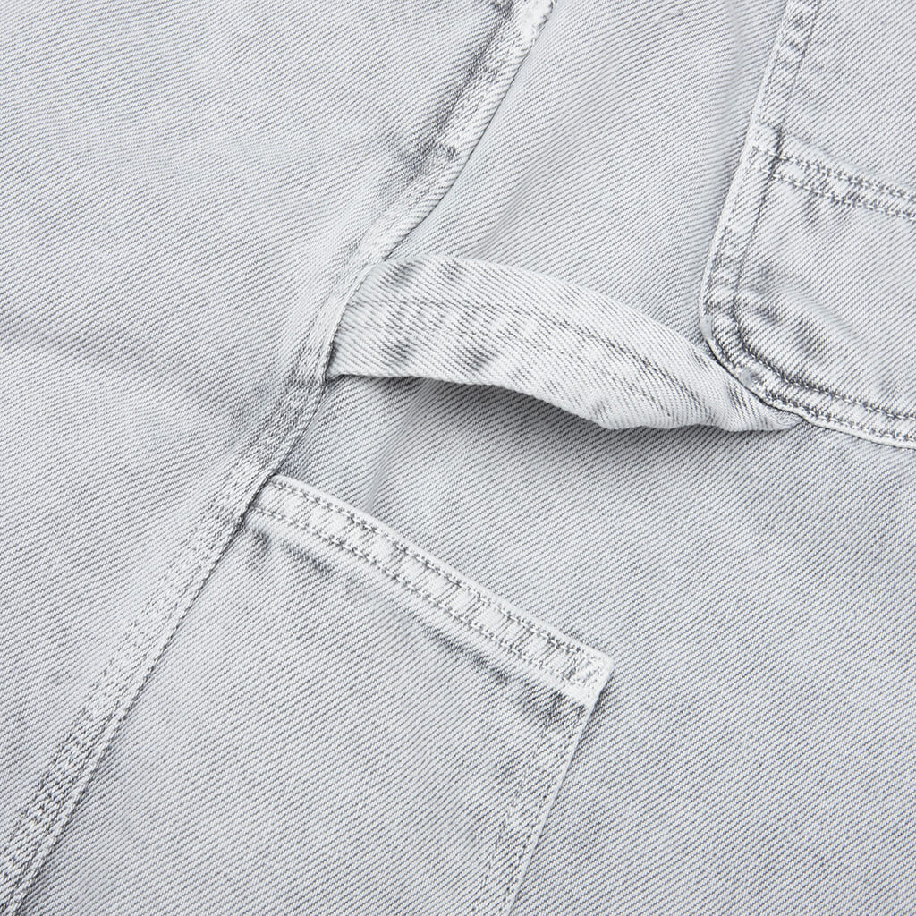 OG Single Knee Short Black Chalk Wash