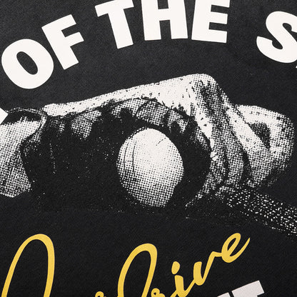 Out Of The Shadows T Shirt Stained Black