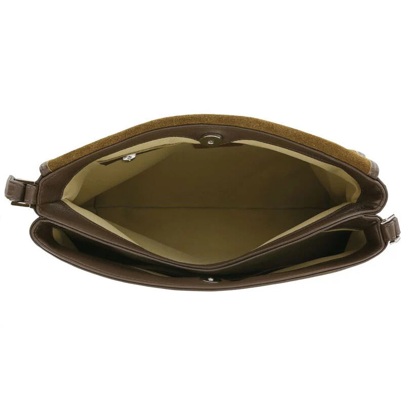 Olivia Shoulder Handbag in Espresso