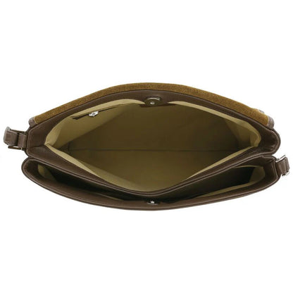 Olivia Shoulder Handbag in Espresso