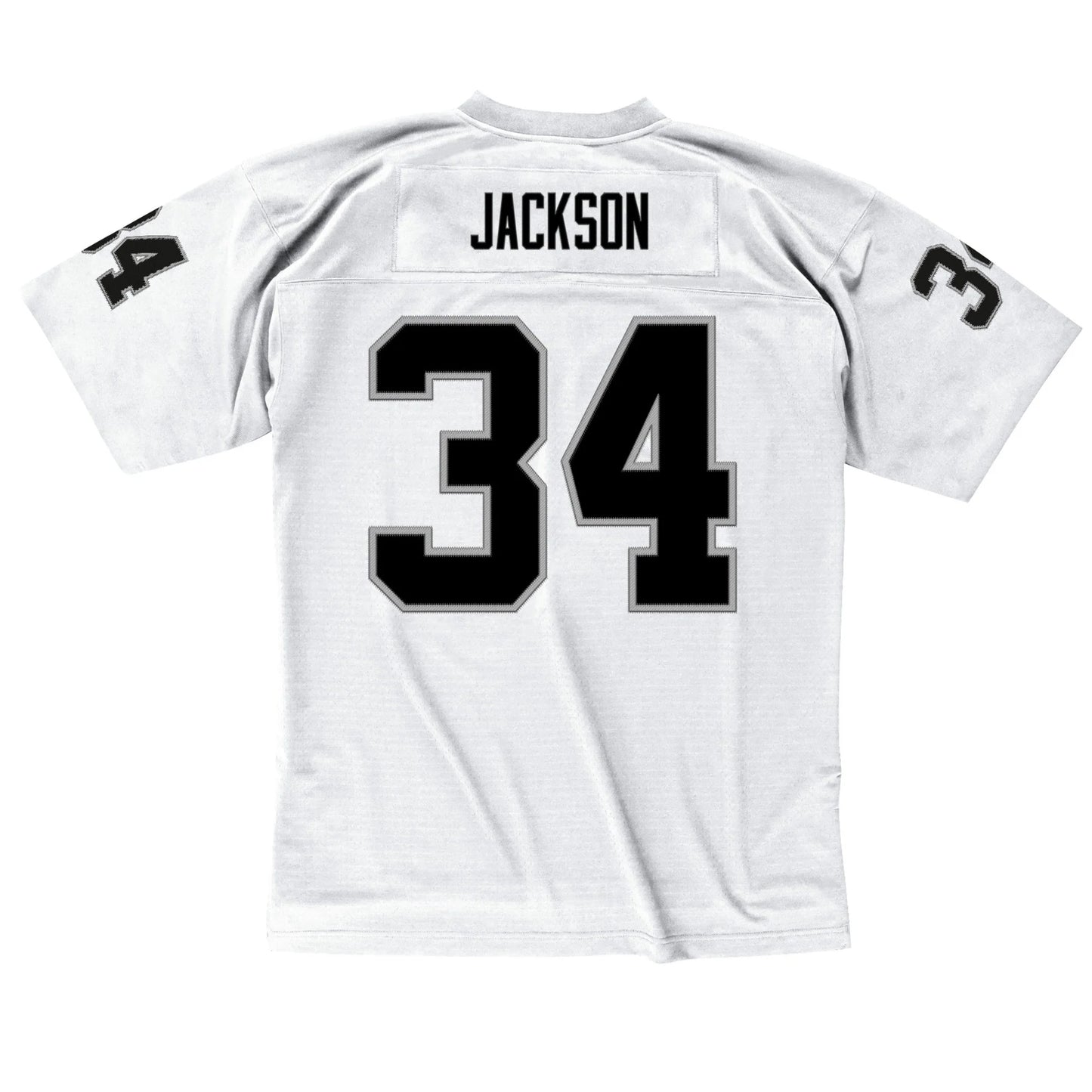 Replica Collection Los Angeles Raiders NFL Bo Jackson Jersey White Black