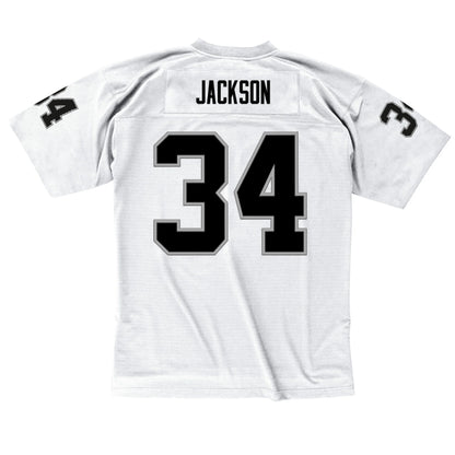 Replica Collection Los Angeles Raiders NFL Bo Jackson Jersey White Black