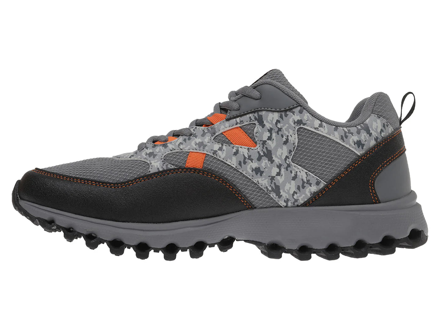 Tenis K SWISS Tubes Trail 200 Gris y Naranja para Hombre