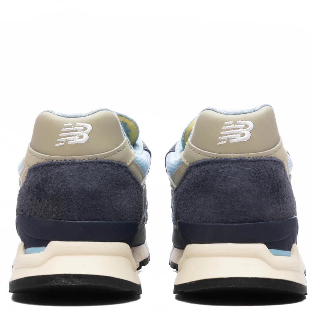 Made in USA 998 NB Navy Chrome Blue