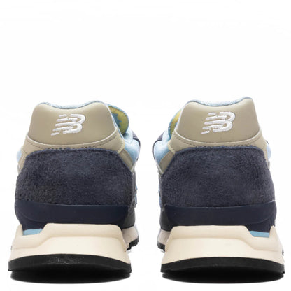 Made in USA 998 NB Navy Chrome Blue
