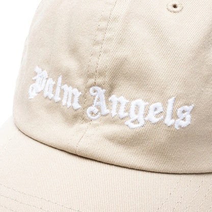 Classic Logo Cap Beige White