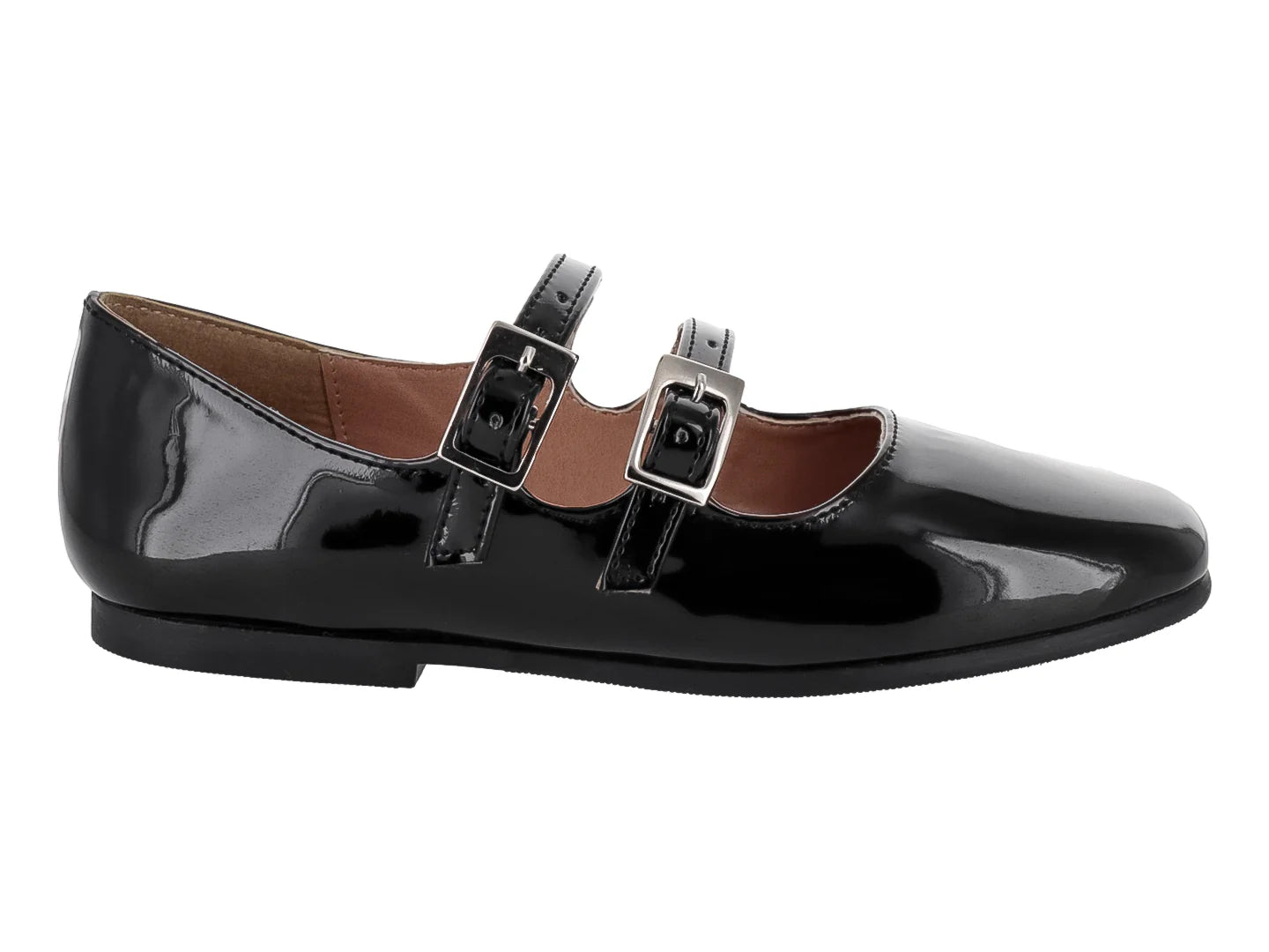 Zapatos Gabriela Negros de Charol para Niña
