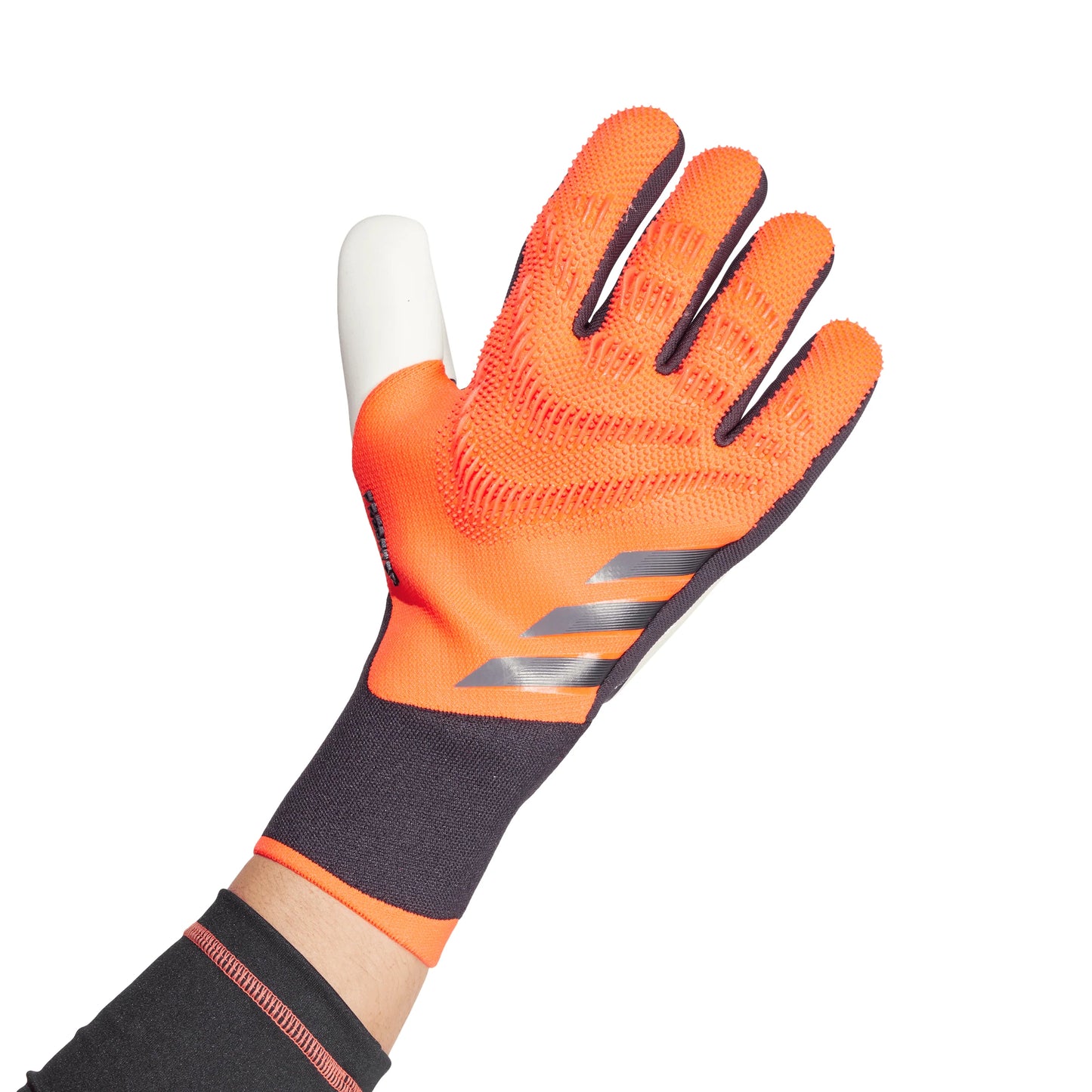 adidas Predator Pro Promo Goalkeeper Soccer Gloves Orange Black