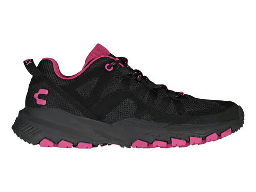 Tenis Charly Negro con Fucsia para Mujer