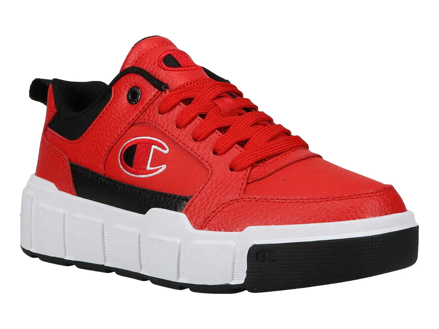 Tenis Champion Drome Ventor Lo Rojo y Negro para Niño
