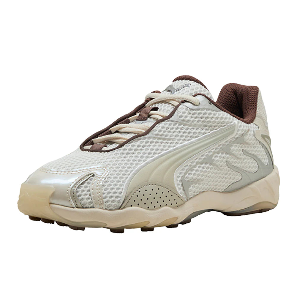 Inhale Metallic Lace Up Sneakers