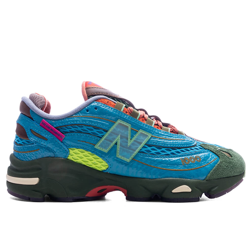 New Balance x Salehe Bembury 1000 Fog Be The Cloud Blue Douglas Fir