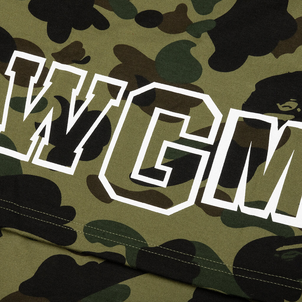 1st Camo Shark Tee Green