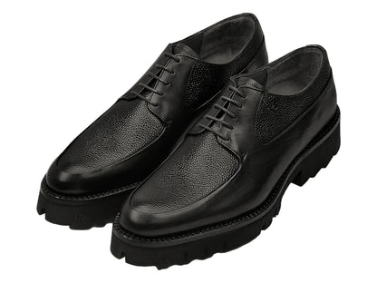 Zapato Cuadra Negro para Hombre