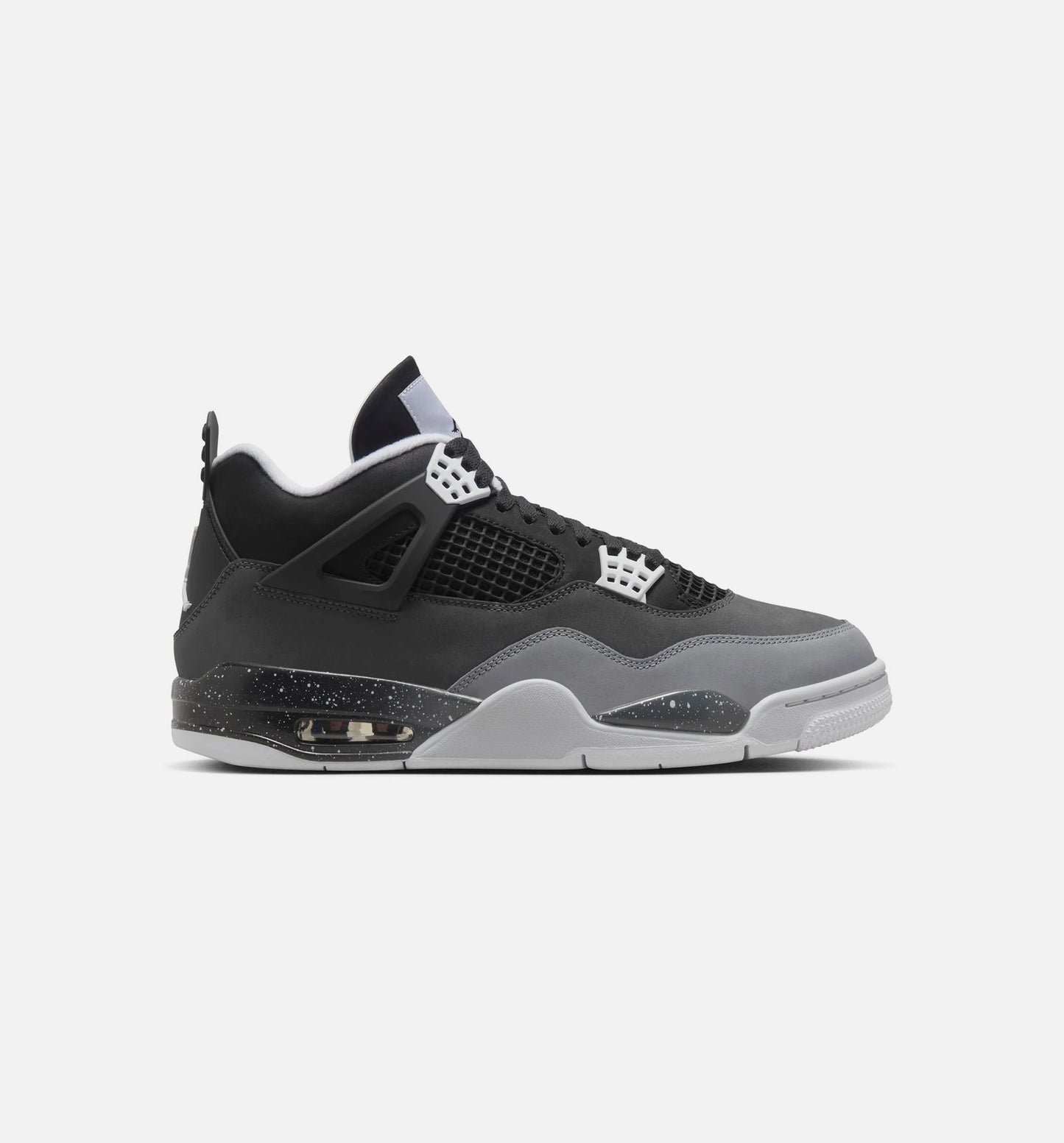 Air Jordan 4 Retro Fear Mens Lifestyle Shoe Black White Anthracite Black Pure Platinum Limit One Per Customer