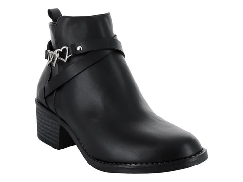 Botines Tropicana Negros para Niña