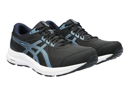 Tenis ASICS Gel Contend 8 Negro y Azul para Hombre