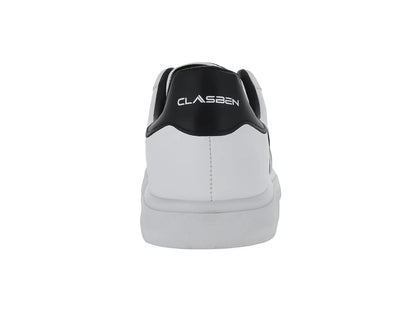 Tenis Clasben Blanco Negro para Hombre