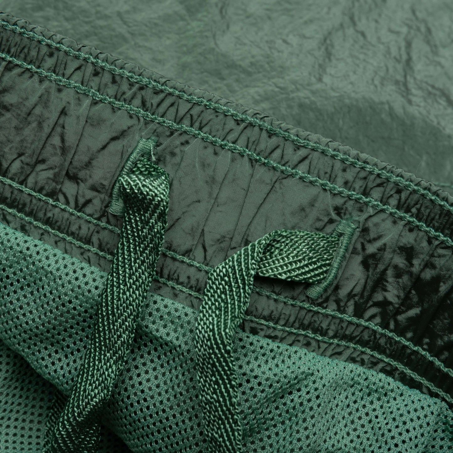 Nylon Metal Regular Fit Shorts Light Green