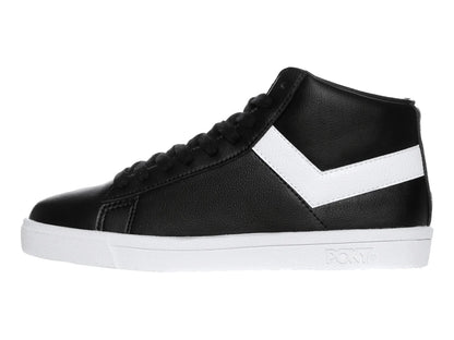 Tenis PONY Top Star HI Negro con Blanco para Hombre