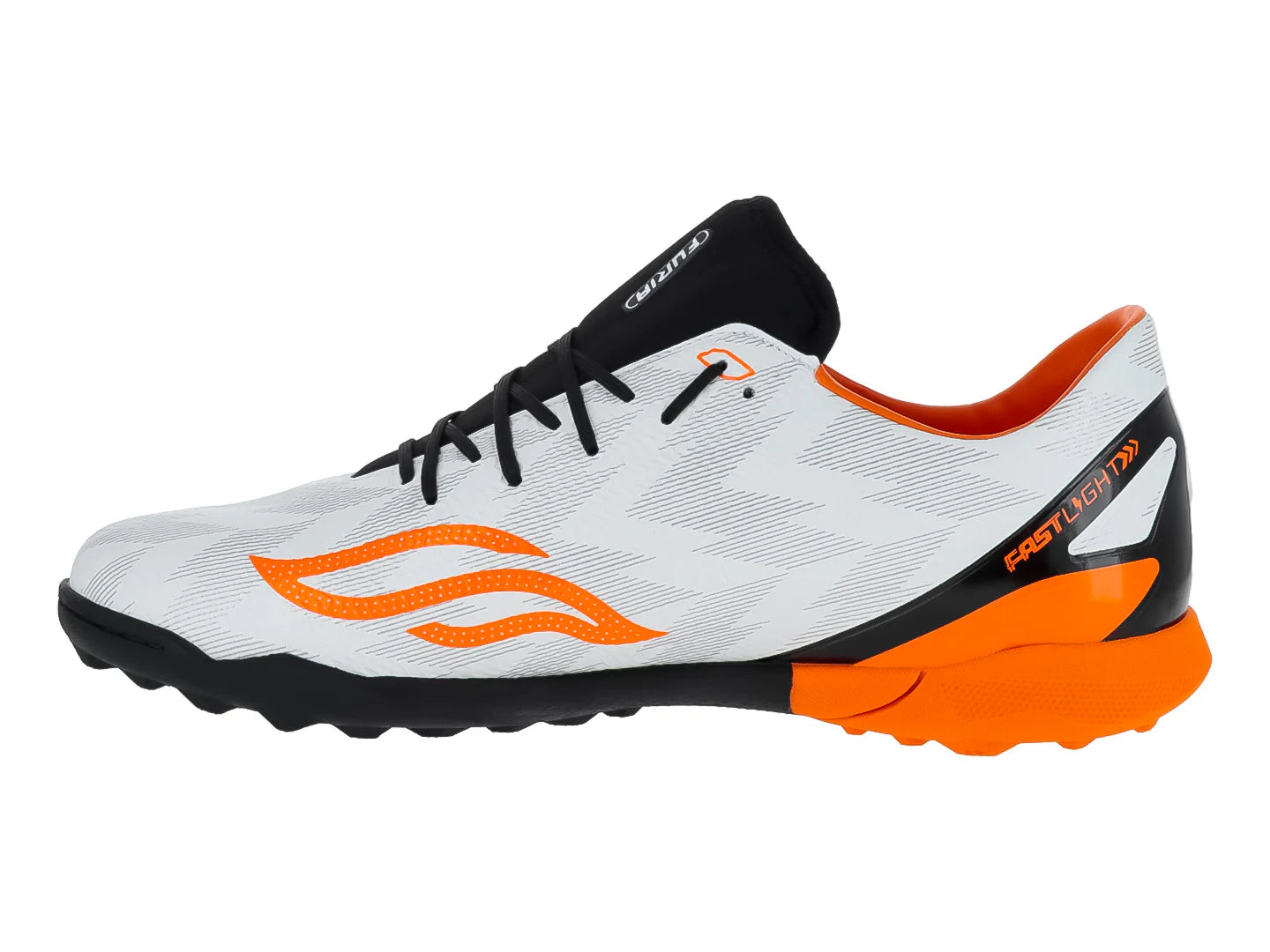 Tenis de Fútbol FURIA Blanco Naranja Negro para Hombre
