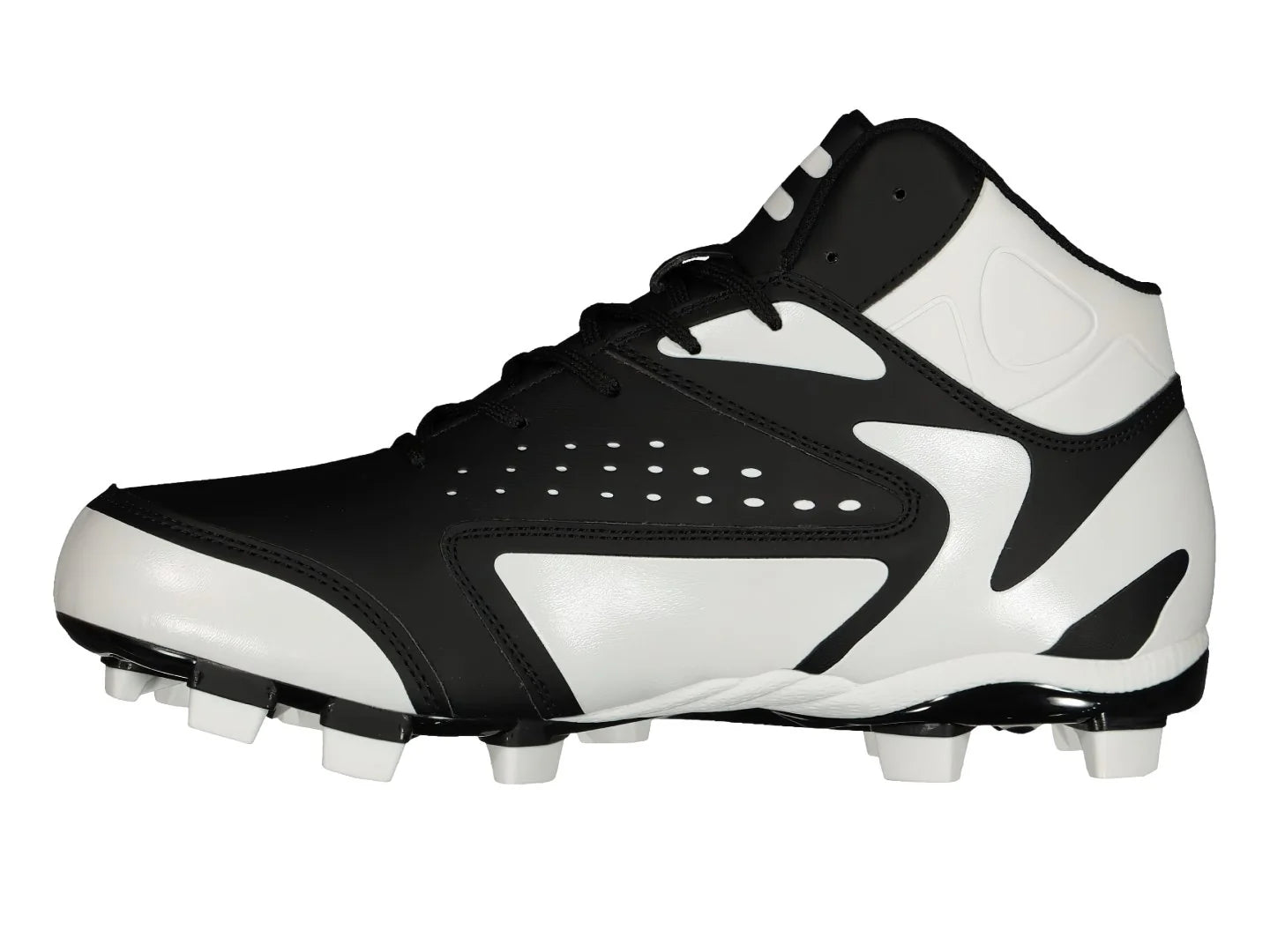 Tenis Charly para Béisbol Negro con Blanco para Hombre