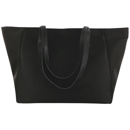 Faye DLX Tote Handbag in Black/Bison