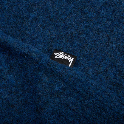 Brushed Cardigan Blue