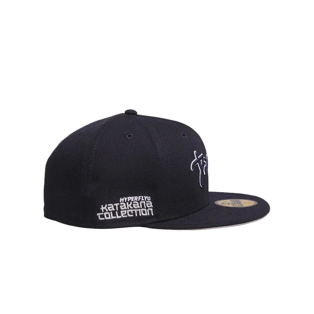 New Era 59Fifty New York Yankees x Hyperfly Katakana Fitted - Navy