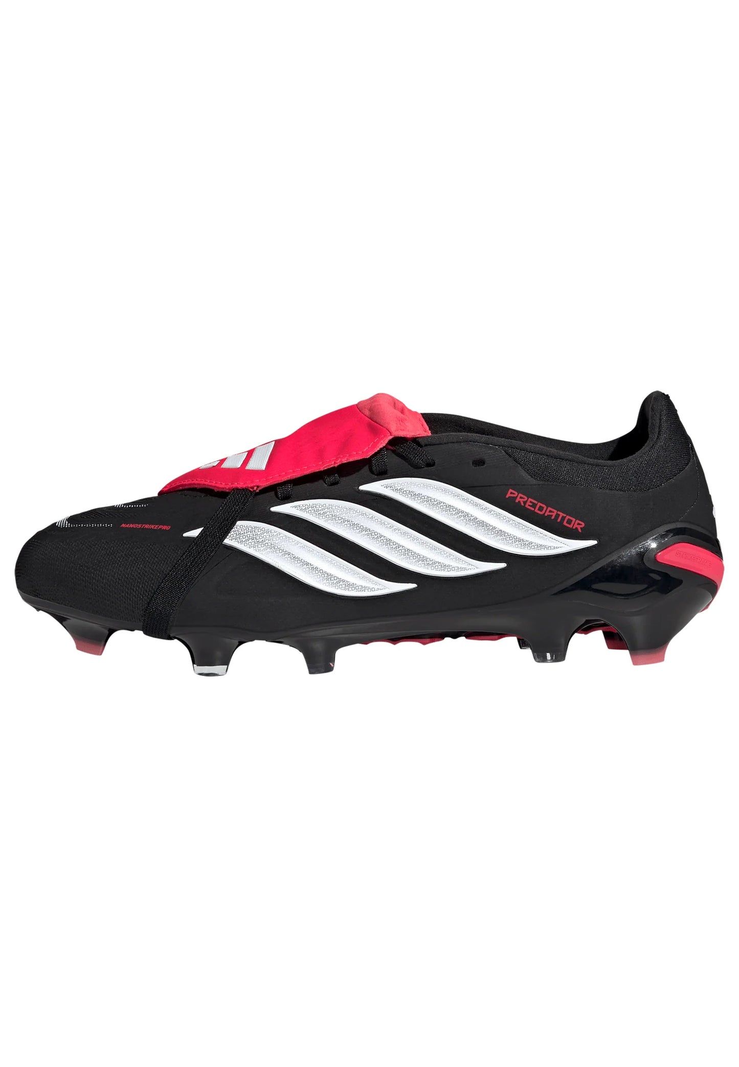 adidas Predator Pro Fold Over Tongue FG Firm Groun Mens Soccer Cleats Black White
