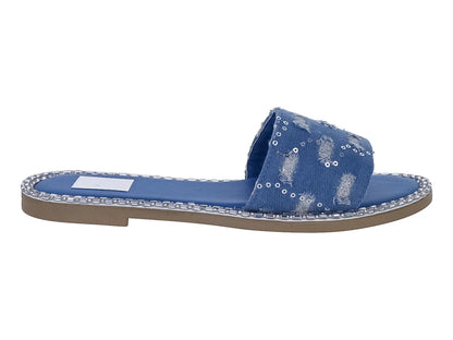 Sandalias Luna Rosa Kristen Plata para Mujer