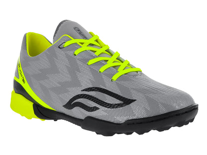 Tenis de Fútbol Furia Gris Neón para Niño