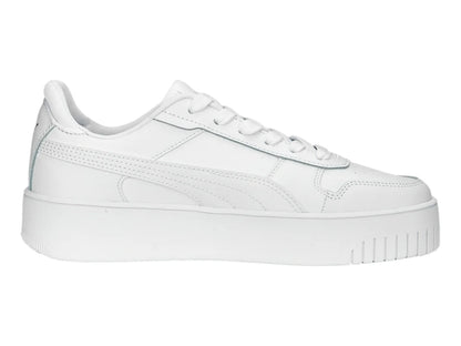Tenis PUMA Carina Street Blancos con Oro para Mujer