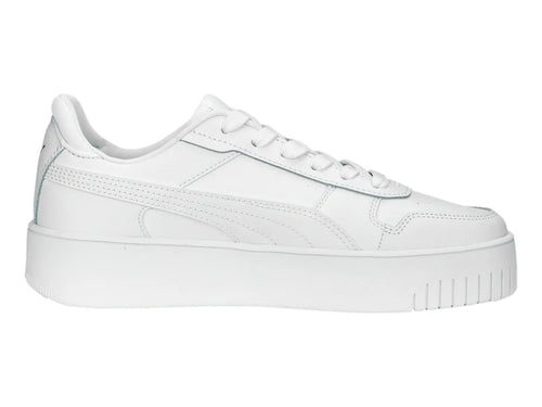 Tenis PUMA Carina Street Blancos con Oro para Mujer