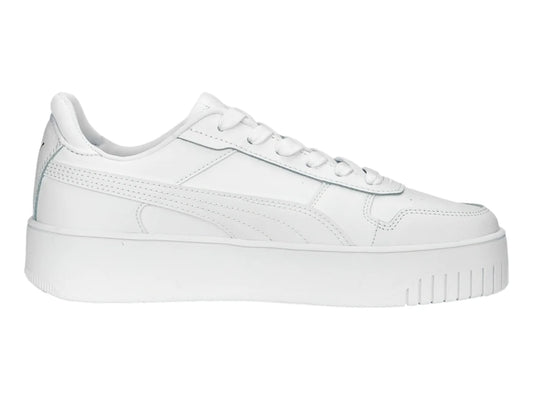 Tenis PUMA Carina Street Blancos con Oro para Mujer