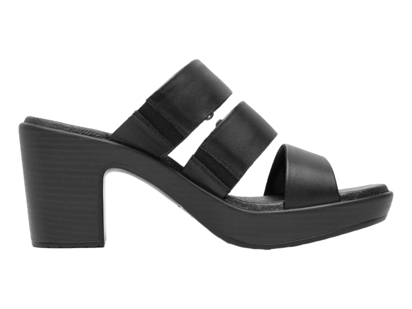 Sandalias Flexi de Plataforma Negro para Mujer
