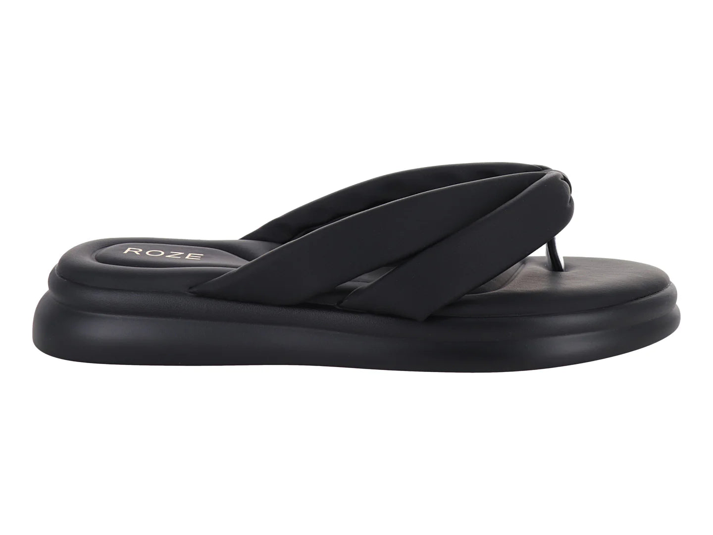 Sandalias ROZE Plataforma Negro para Mujer