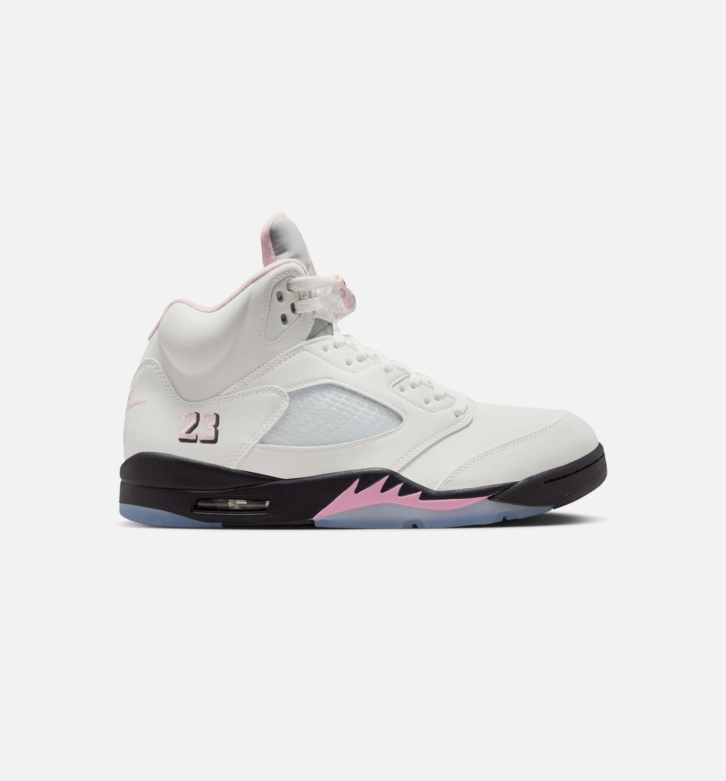 Air Jordan 5 Retro Medium Soft Pink Mens Lifestyle Shoe White Soft Pink Black