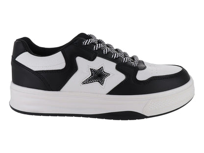 Tenis Clasben Sidney Blanco y Negro para Mujer